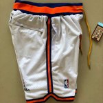 NBA New York Knicks 1994 NBA Finals Blanc Just Don Shorts